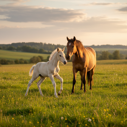 Collection image for: Poulain et jeune cheval