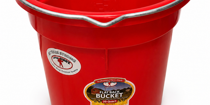 Sceau 18,9 litres, Rouge