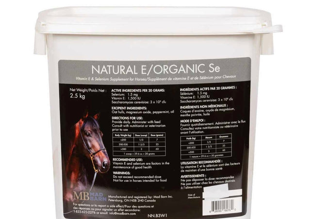 Madbarn Natural E / Organic Se 2.5 Kg