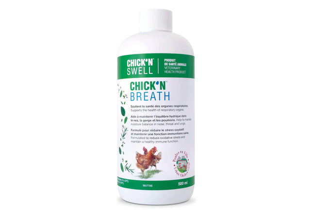 Chick`n Swell CHICK'N BREATH supplément soutient respiratoire pour poules 500ml