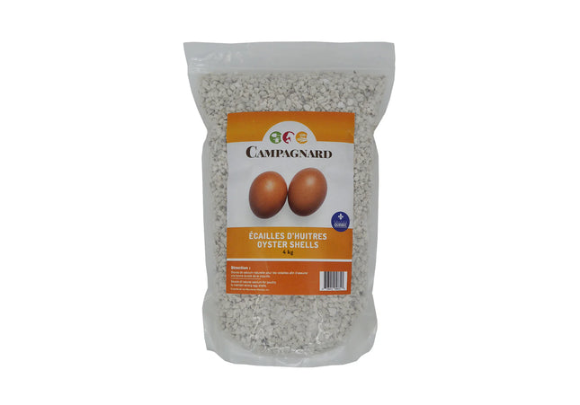 Campagnard Écaille d'huître pour volailles 4kg