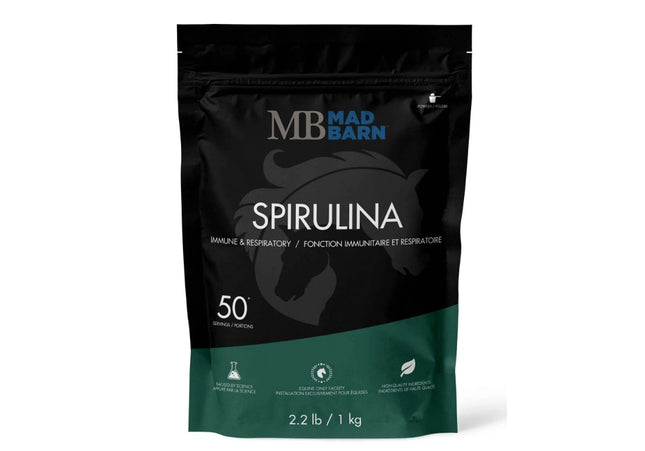 Madbarn Spirulina – Superaliment naturel pour chevaux 1kg
