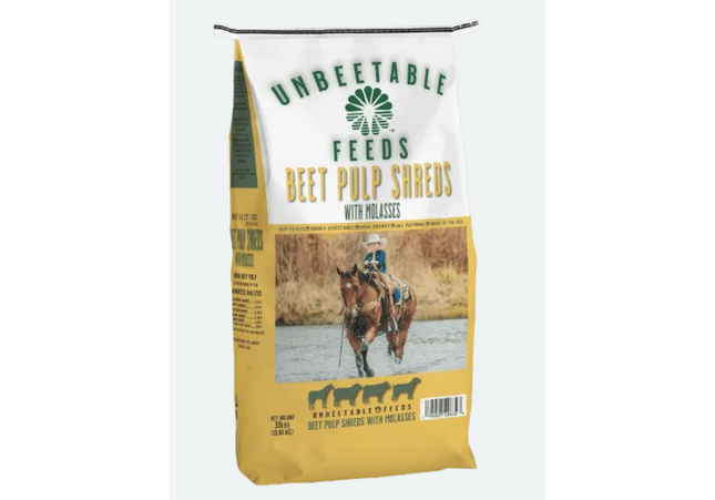 Unbeetable Pulpe betterave avec mélasse  Cheval 13,6 kg