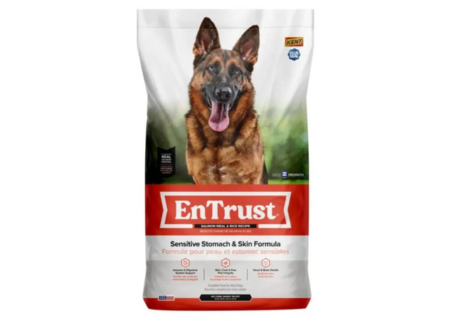 Entrust, Formule Estomac et Peau Sensibles 9.07 KG