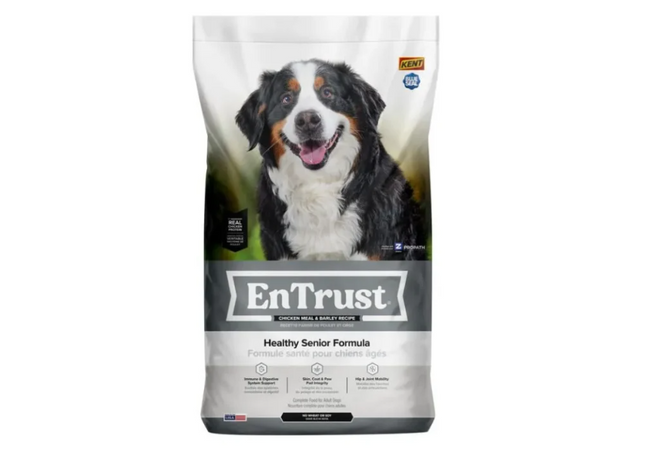 Entrust, Sénior Poulet et Orge, 8.16 Kg