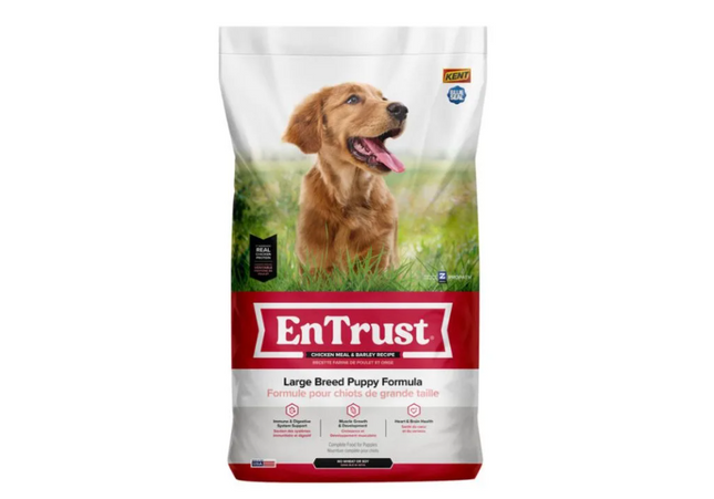 Entrust, Grande Race, Poulet et Orge, 14.97 Kg