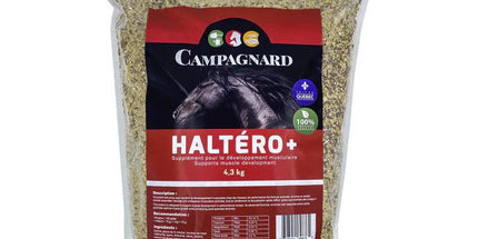Campagnard HALTÉRO+ supplément développement musculaire pour chevaux 4.3kg