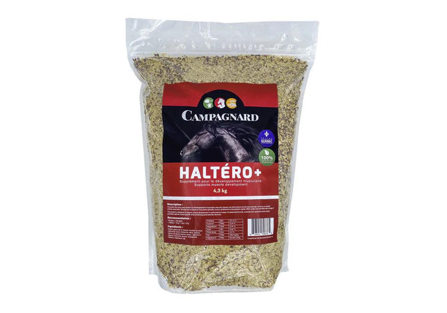 Campagnard HALTÉRO+ supplément développement musculaire pour chevaux 4.3kg