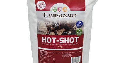 Campagnard HOT-SHOT supplément de gras végétal pour chevaux 4kg