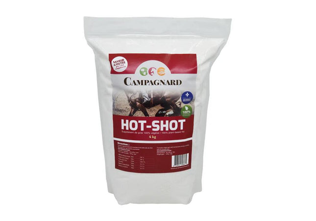 Campagnard HOT-SHOT supplément de gras végétal pour chevaux 4kg