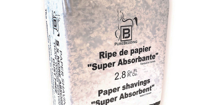 Pure Bedding Litière de ripe de papier 2.8pi³