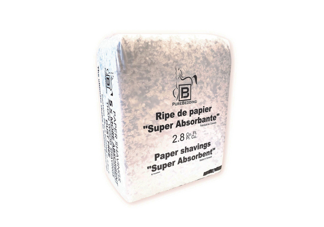Pure Bedding Litière de ripe de papier 2.8pi³