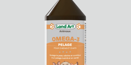 Land Art - Omega - 3 pour chiens et chats 250 ml