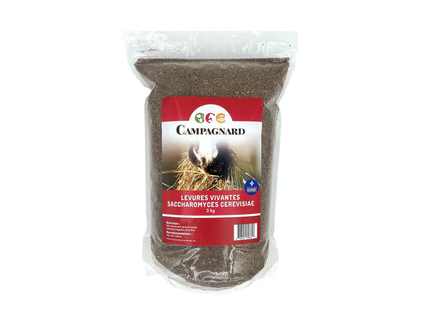Campagnard Levures Vivantes pour chevaux 3kg