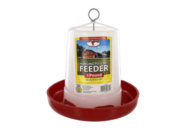 Mangeoire en plastique pour volailles 3 lbs