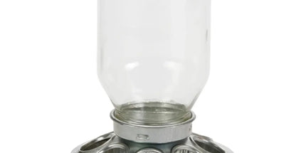Base de mangeoire pot Mason pour poussins