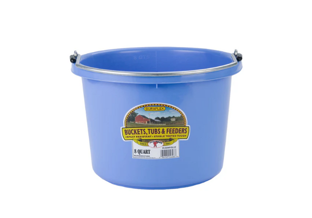 Little Giant | Miller Manufacturing 8 Quart Round Plastic Bucket