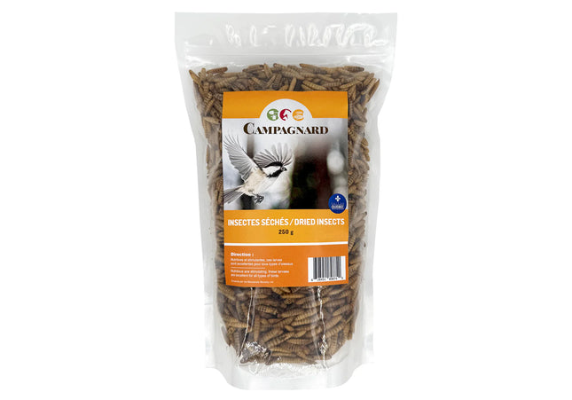 Campagnard Gâterie d'insectes séchés pour poules (250g)