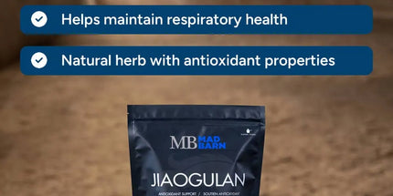 Mad Barn Jiaogulan – Support naturel pour les poumons, la circulation et la performance. 1 Kg