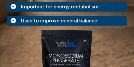 MadBarn Phosphate Monosodique – Santé Osseuse & Musculaire 1 Kg