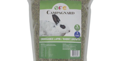 Campagnard Moulée complète pour lapin 4 kg