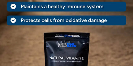 MadBarn Natural Vitamin E – Muscle, Immunité & Récupération 500 g