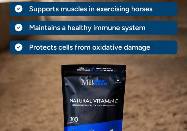 MadBarn Natural Vitamin E – Muscle, Immunité & Récupération 500 g
