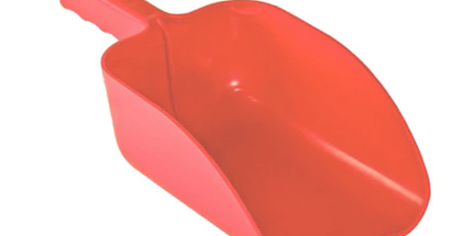 Campagnard Pelle à moullée en plastique