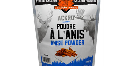 AKCROO - Poudre à l'anis pour chevreuils et orignaux 2kg
